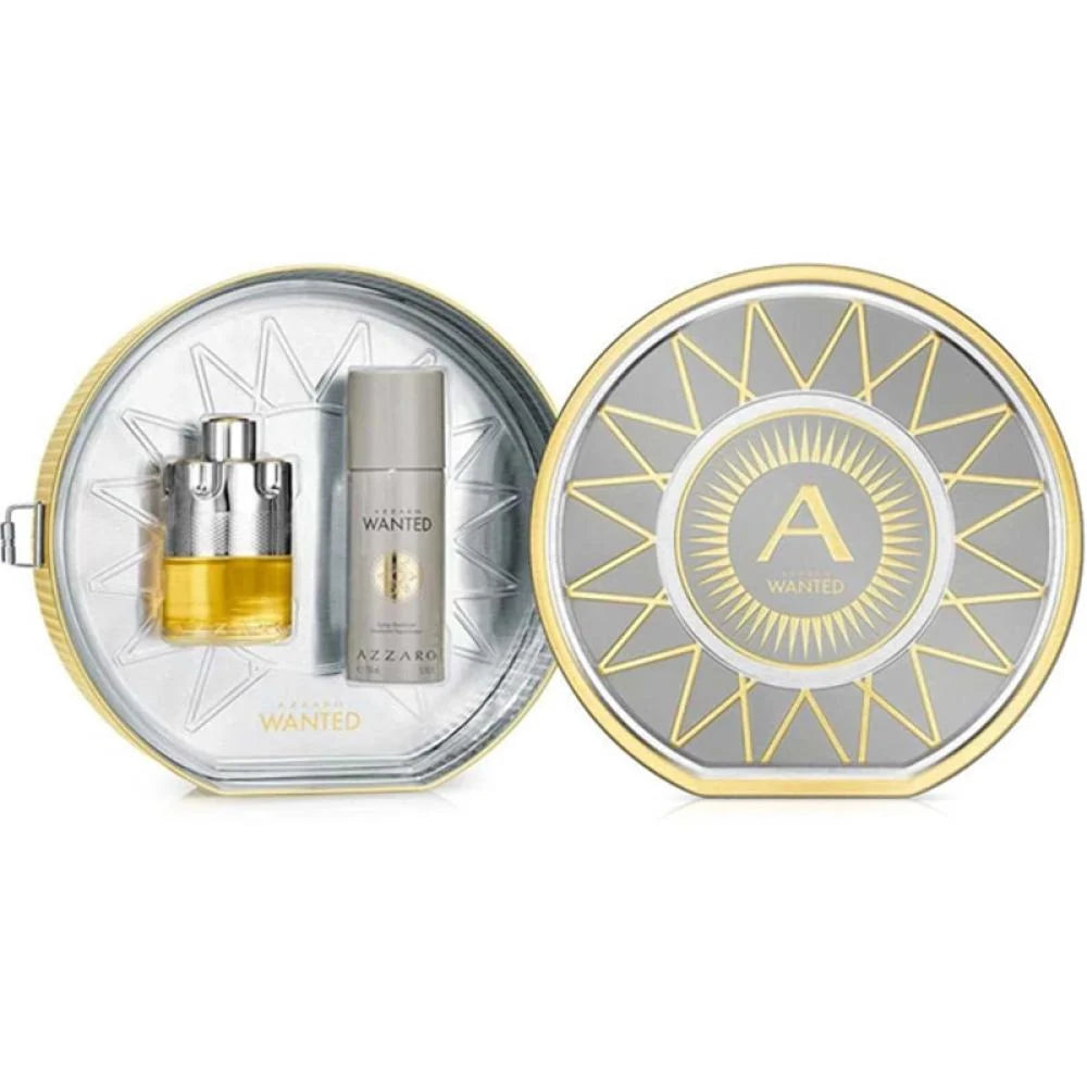 AZZARO Wanted Eau De Toilette For Men (Gift Set)