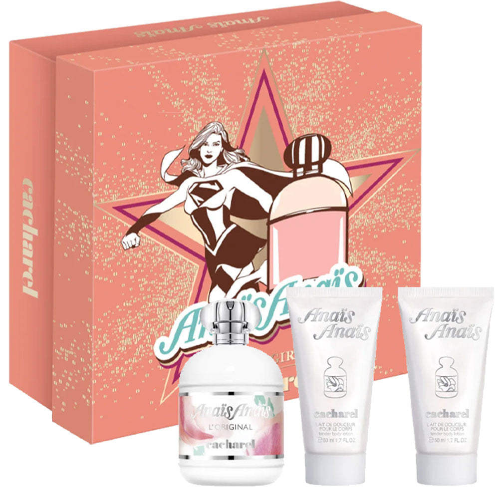 CACHAREL Anais Anais Eau De Toilette For Women SUPER GIRL(Gift Set