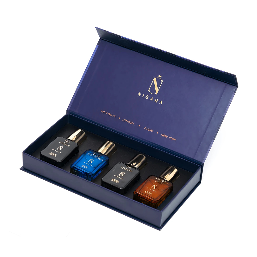 NISARA Perfume Gift Set for Men 4*15ml