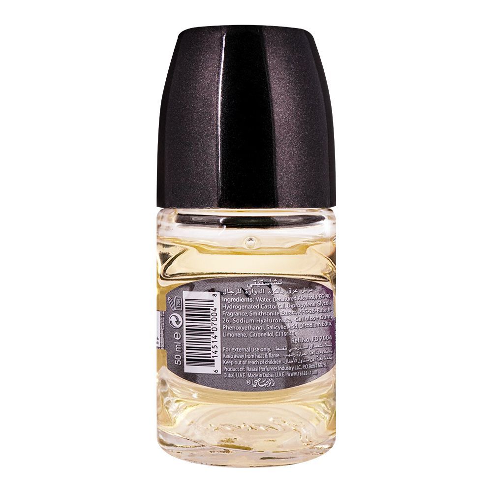 RASASI Chastity Deodorant Roll-On for Men 50 ML