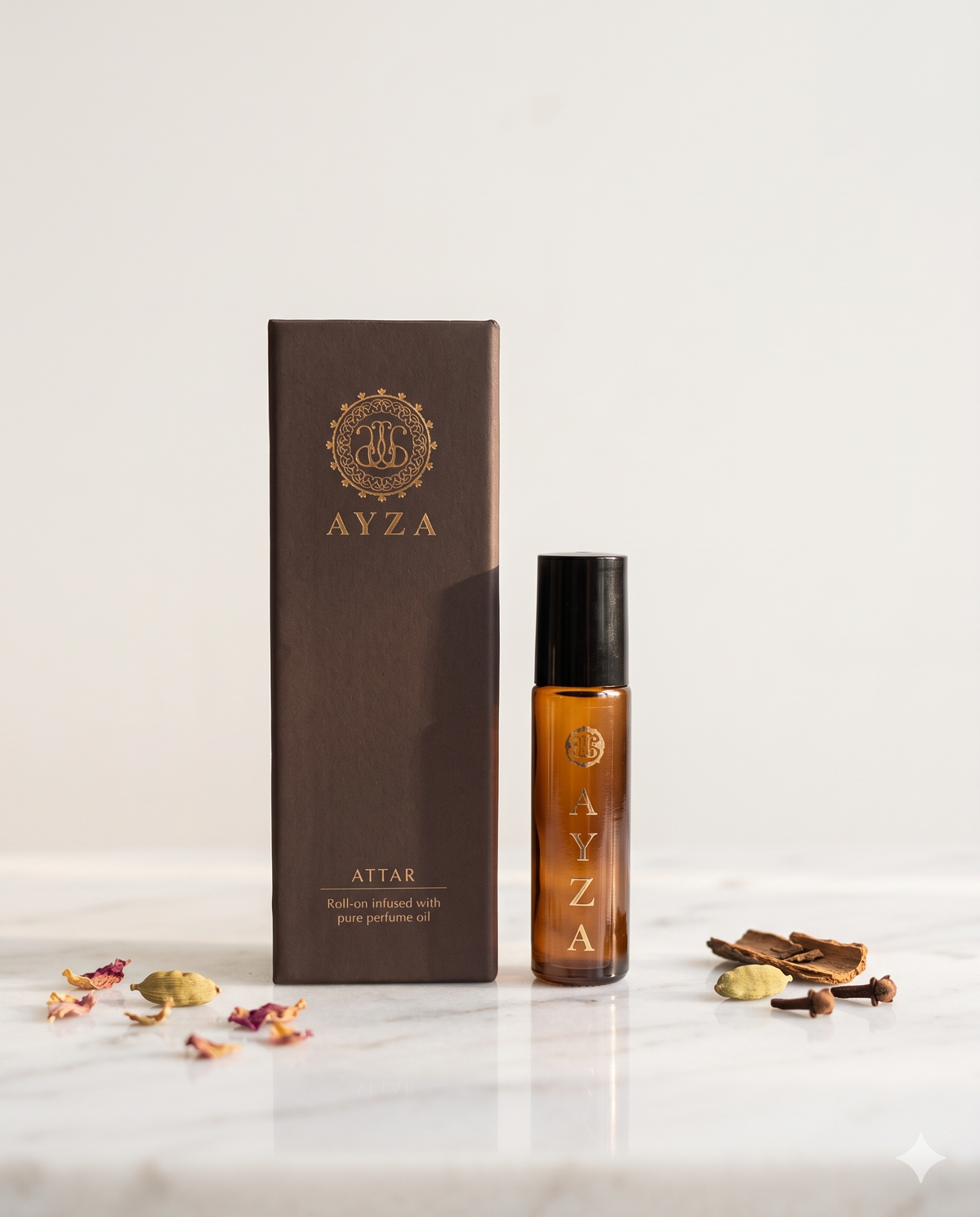 AYZA ATTAR Oud Wood Attar (Concentrated non-Alcoholic Perfume) For Unisex
