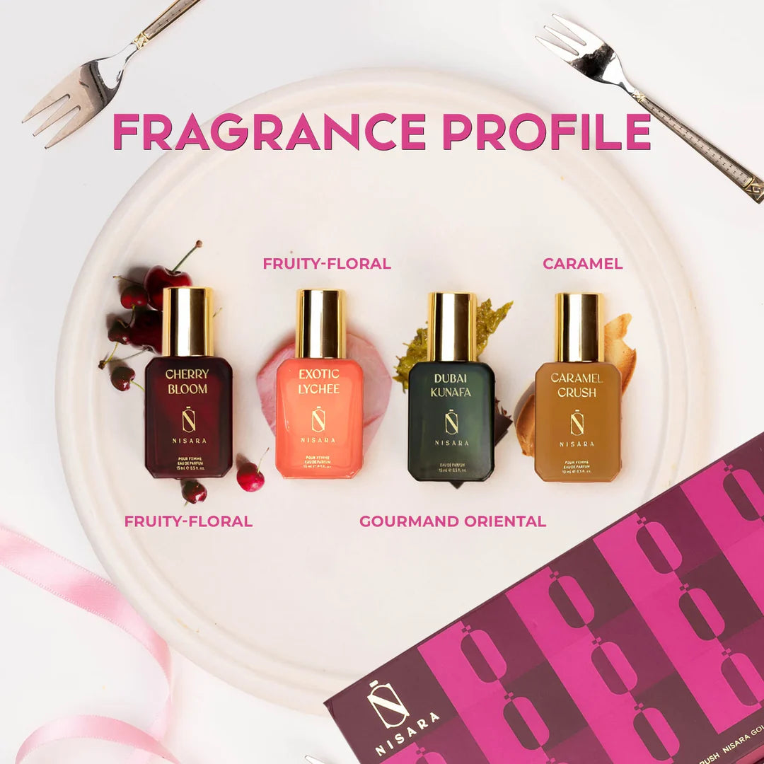 NISARA Gourmet Gift Set Eau De Parfum 60ml