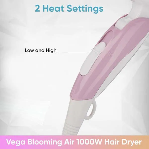 VEGA Blooming Air 1000 Watts Hair Dryer - VHDH-05