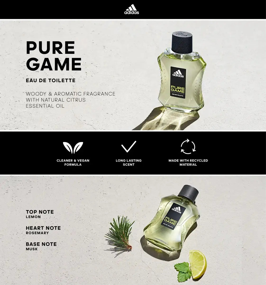 ADIDAS Pure Game Eau De Toilette