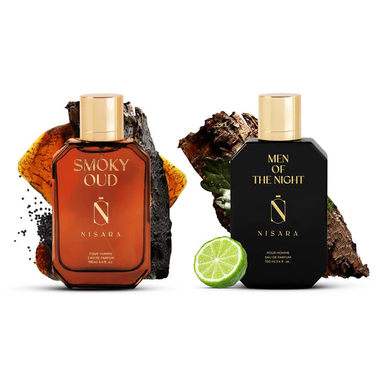 NISARA Men Gift set (Men of the night & Smokey oud 50mlx 2