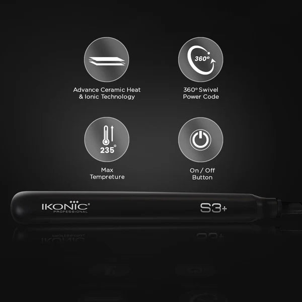 IKONIC Professional Ikonic Hair Straightener - S3+