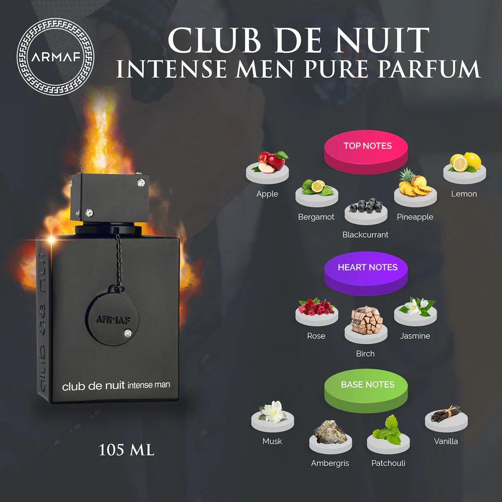 ARMAF Club De Nuit Eau De Toilete Intense Man – Fragrance Lounge ®