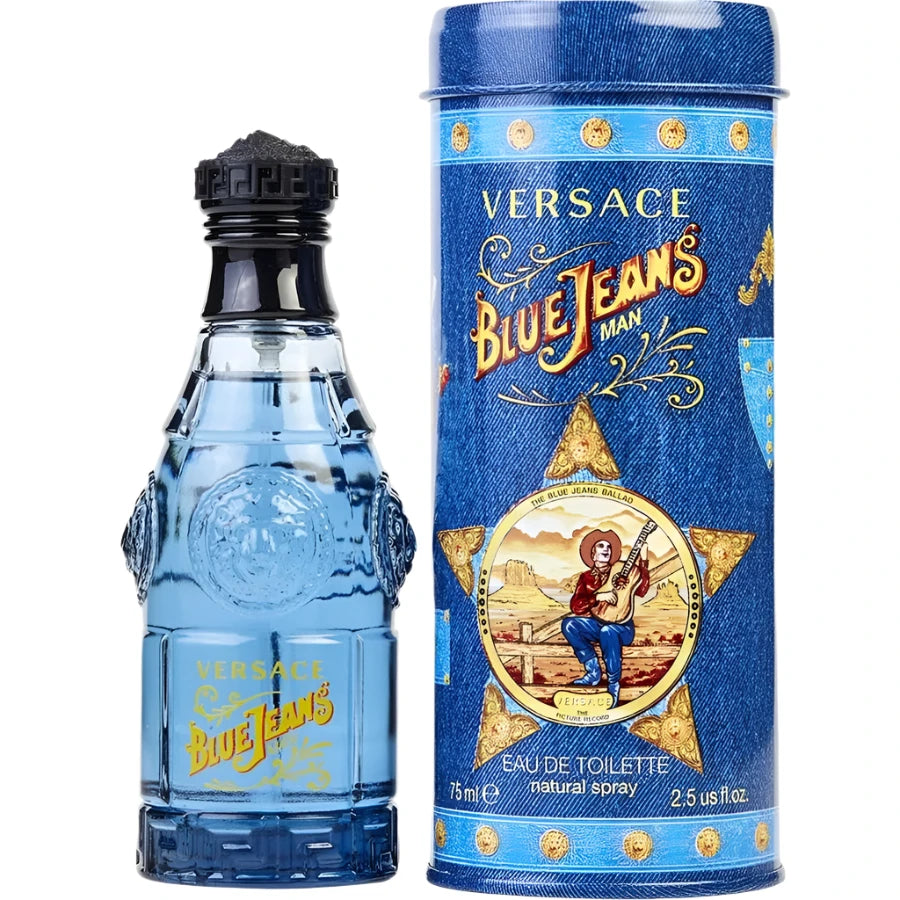 VERSACE Blue Jeans Eau De Toilette For Men