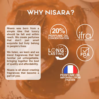 NISARA Caramel Crush Eau De Parfum 100ml