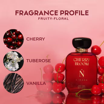 NISARA Cherry Bloom Eau De Parfum 100 ml
