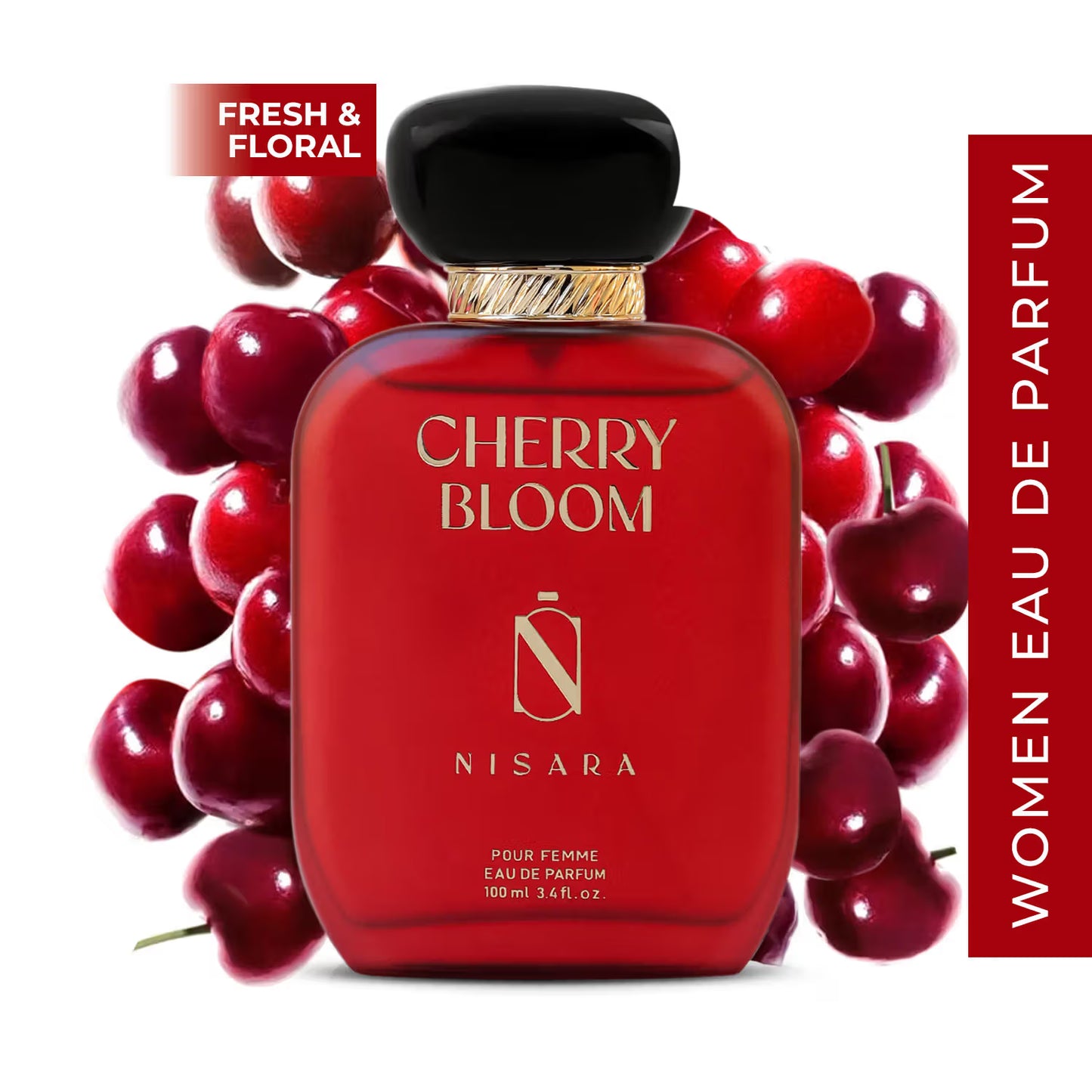 NISARA Cherry Bloom Eau De Parfum 100 ml