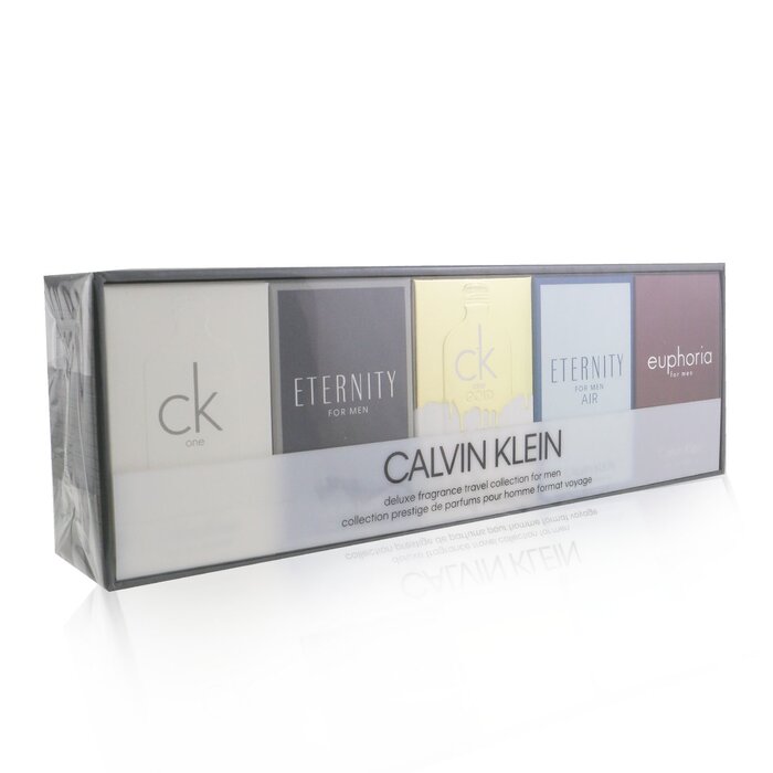 CALVIN KLEIN Miniature Collection Eau De Toilette 4 Piece Set For Men (Gift Set)