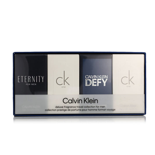 CALVIN KLEIN Miniature Collection Eau De Toilette 4 Piece Set For Men (Gift Set)