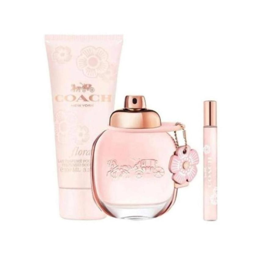 COACH Floral Eau De Perfum For Women (Gift Set )