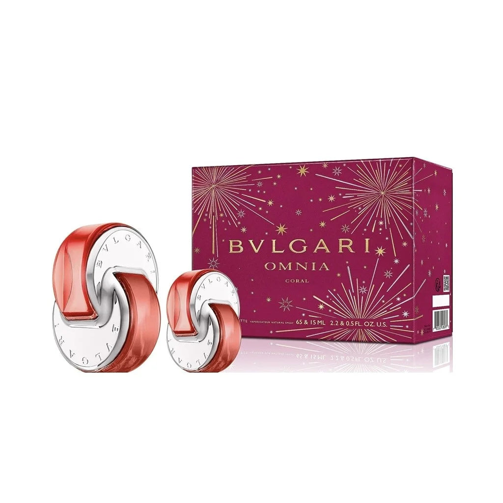 BVLGARI Omnia Coral Eau de Toilette For Women ( Gift Set)