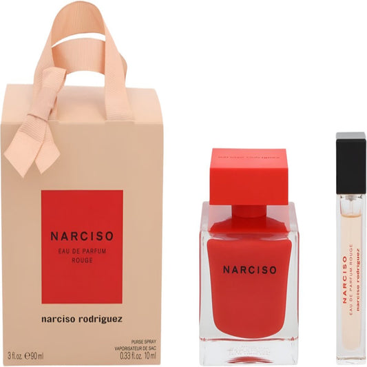 NARCISO RODRIGUEZ Rouge Eau De Parfum for women Gift Set