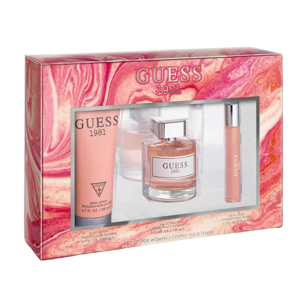 GUESS Guess 1981  Eau De Toilette For Women (Gift Set)