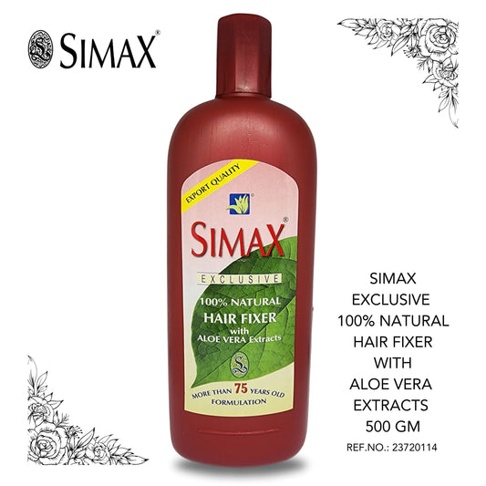 SIMAX Exclusive 100% Natural Hair Fixer With Aloe Vera Extracts