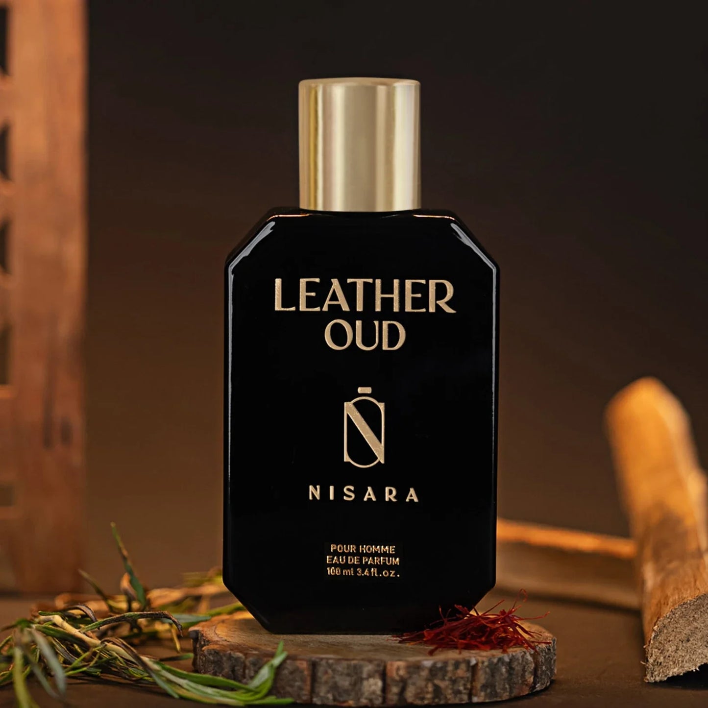 NISARA Leather Oud Eau De Parfum 100ml