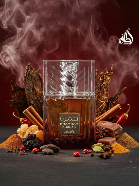 LATTAFA Khamrah Dukhan Eau De Parfum for Men