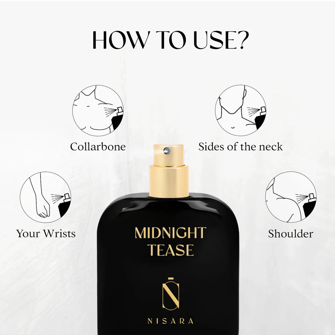 NISARA Midnight Tease Eau De Parfum for Women