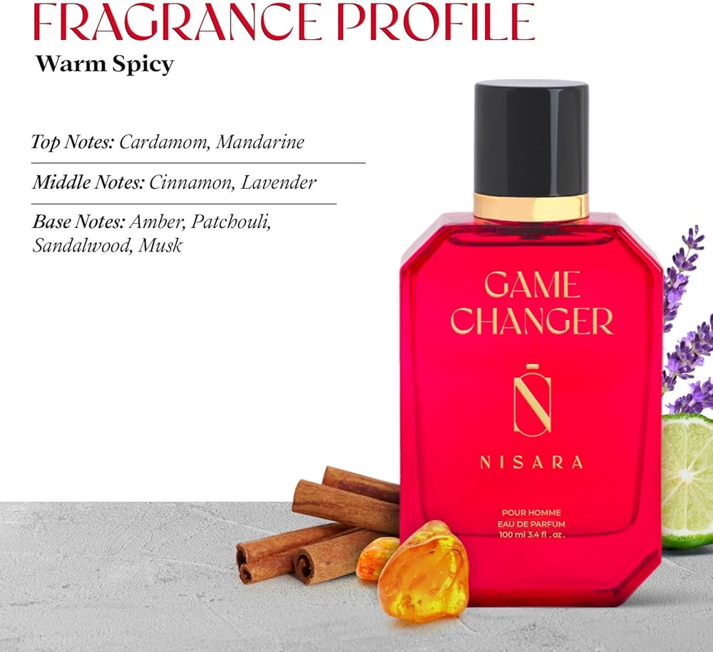 NISARA Game Changer Eau De Parfum For Men