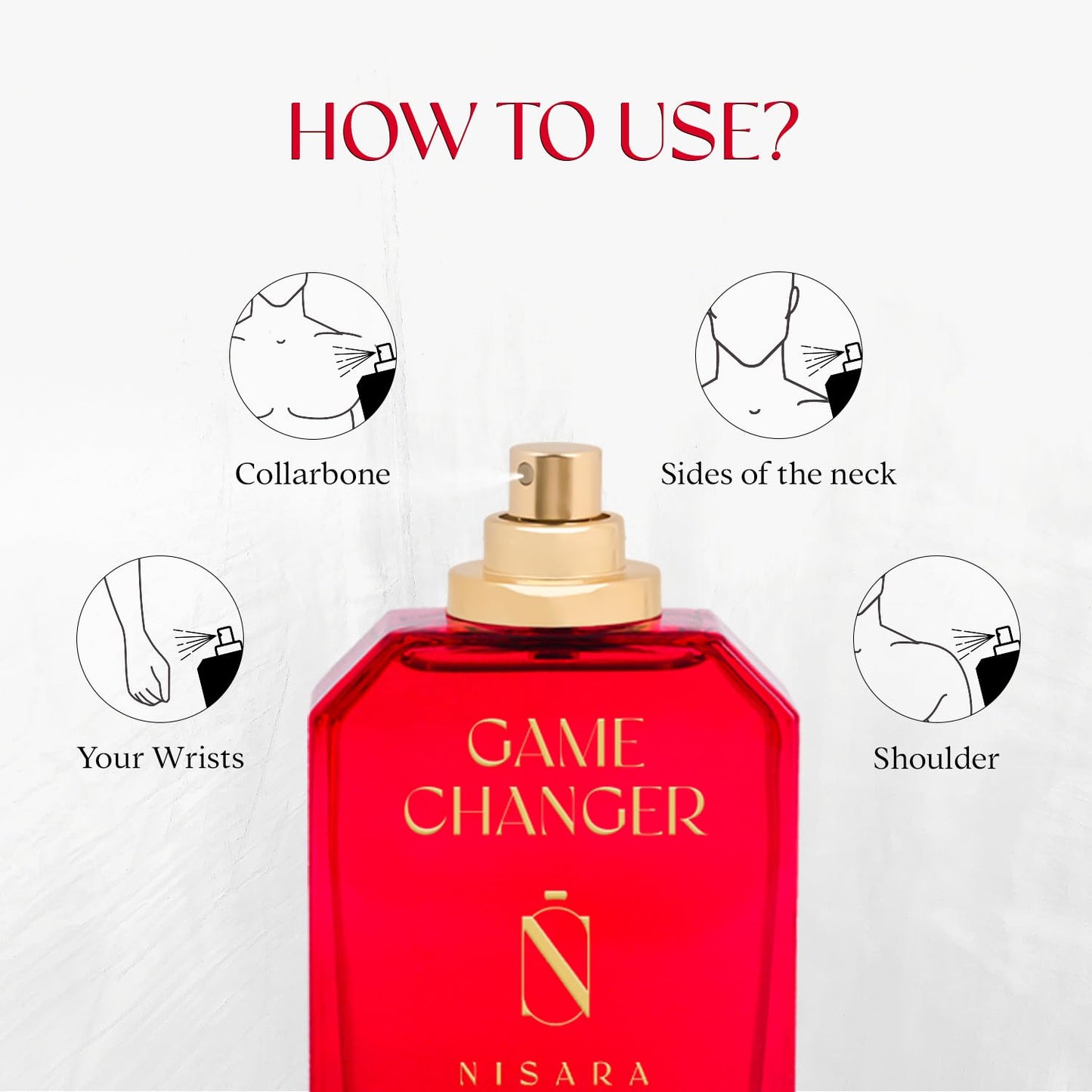 NISARA Game Changer Eau De Parfum For Men