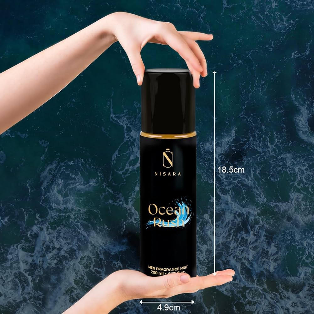 NISARA Ocean Rush Fragrance Mist for Men