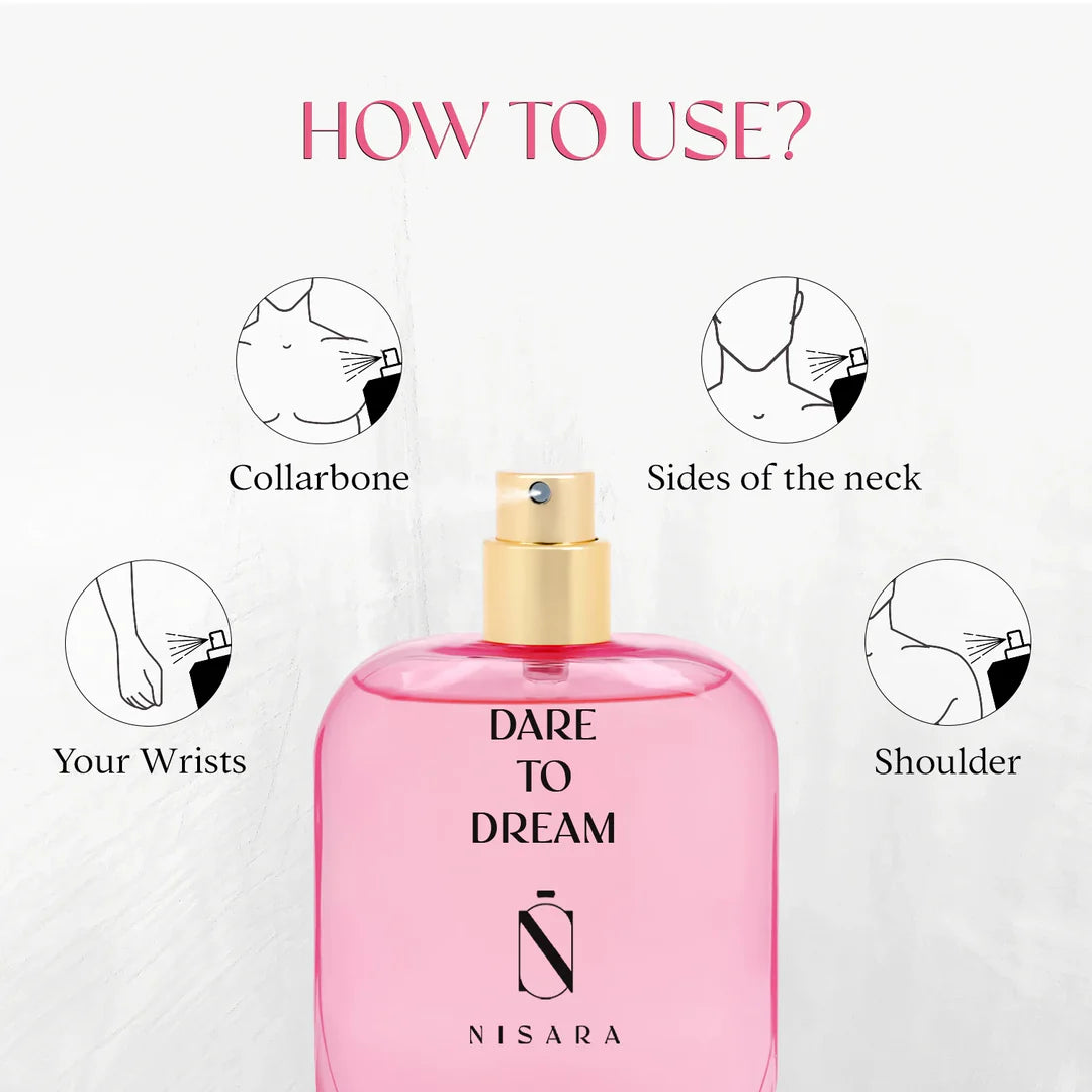 NISARA Dare to Dream Eau De Parfum for Women