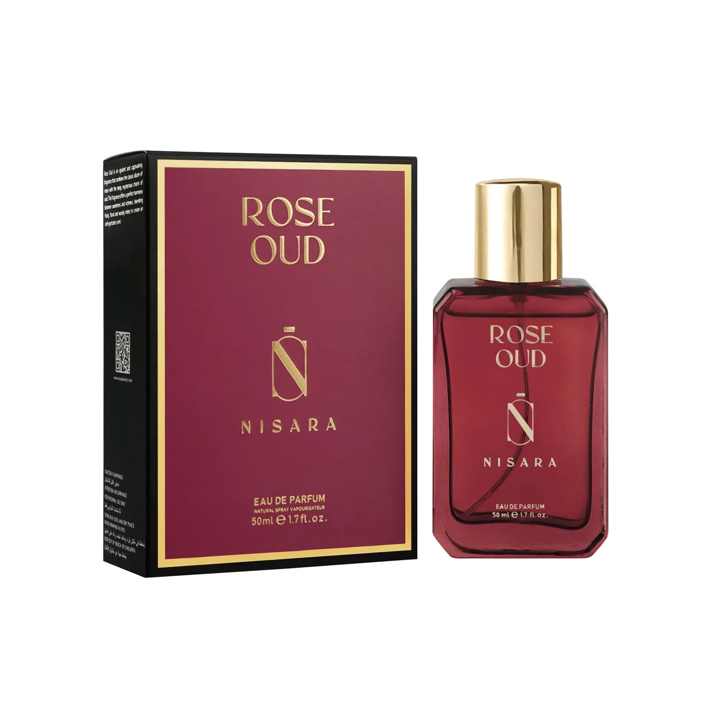NISARA Rose Oud Eau De Parfum 50ml