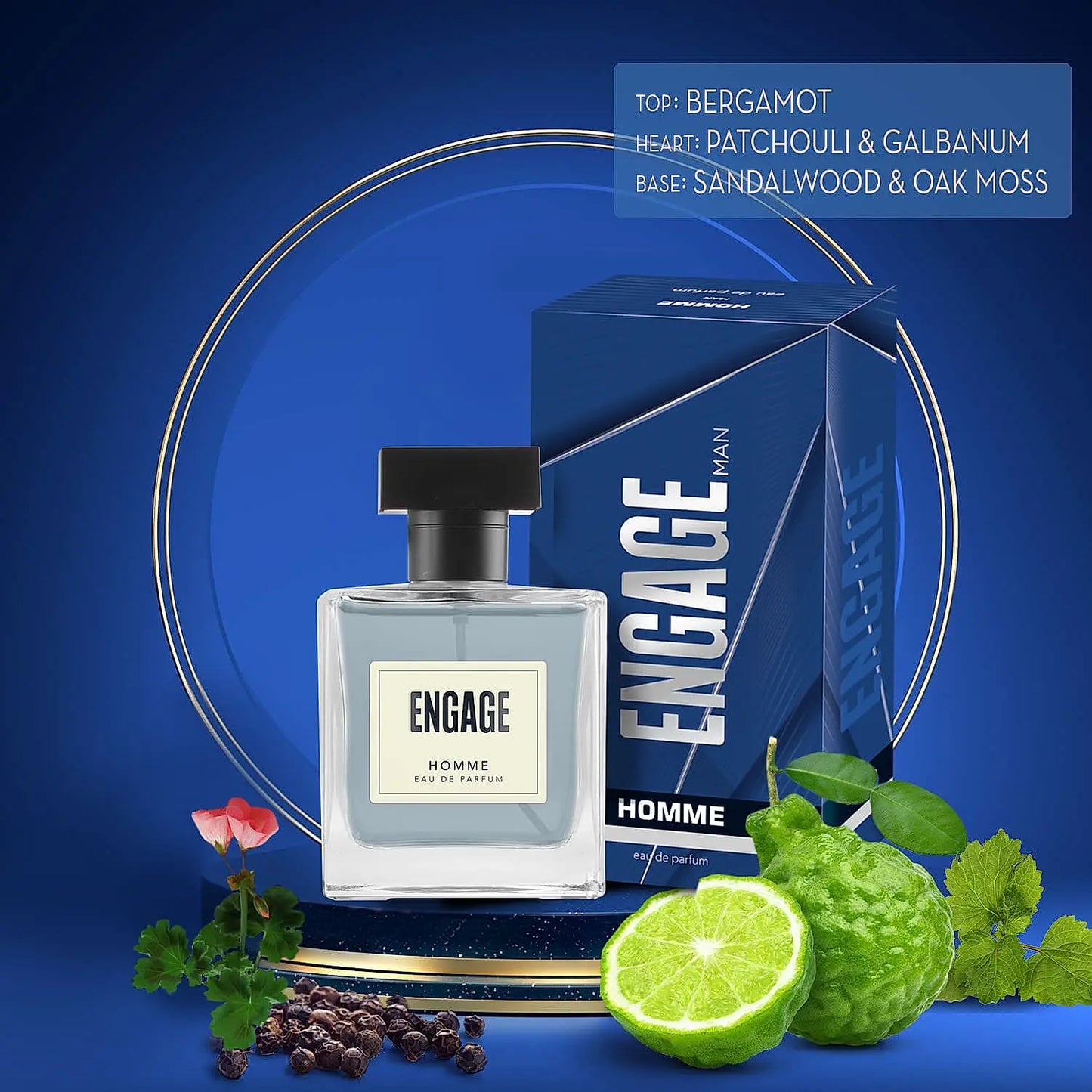 Engage Gift Luxury Perfume Set - Moments For Men & Women (100ml x 2N)