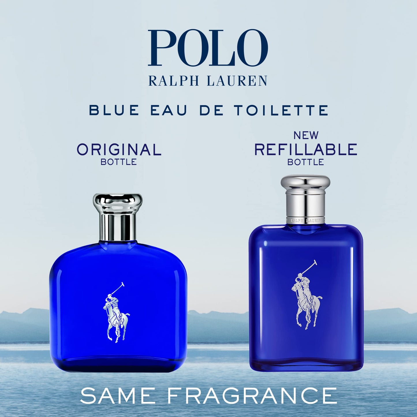 RALPH LAUREN Polo Blue Eau De Toilette For Men