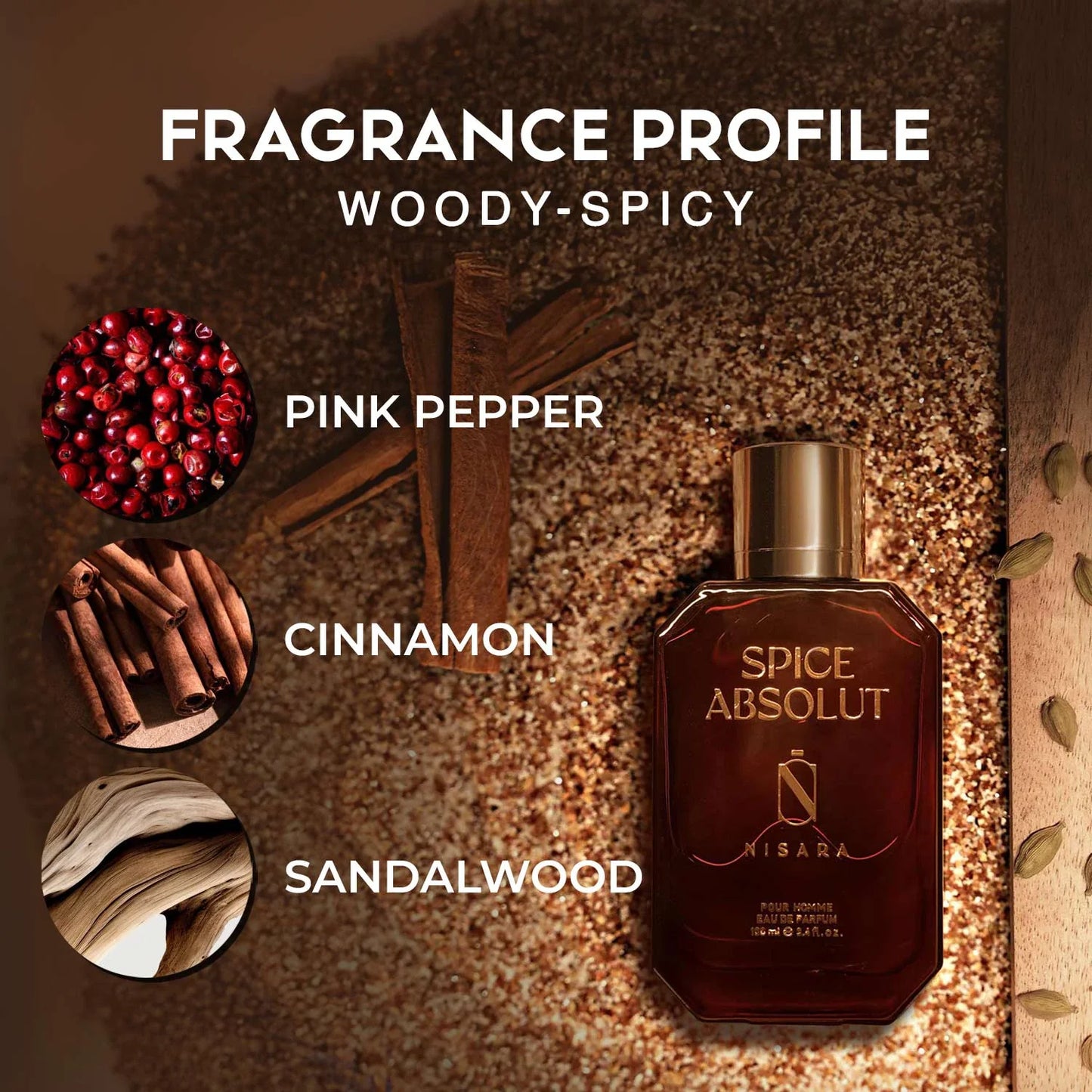 NISARA Spice Absolut Eau De Parfum 100ml