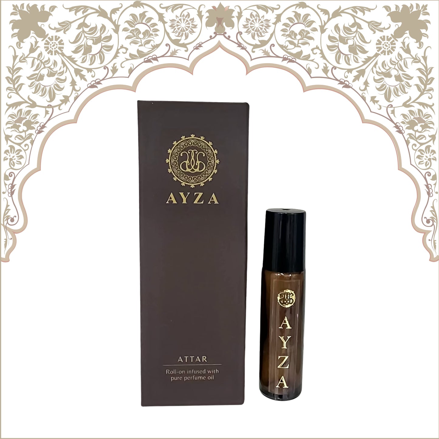 AYZA ATTAR Black Wood Attar Concentrated non-Alcoholic Perfume For Unisex