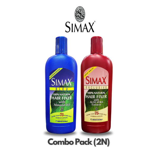 SIMAX Bleu & Exclusive Combo Pack (100% Natural Hair Fixer)